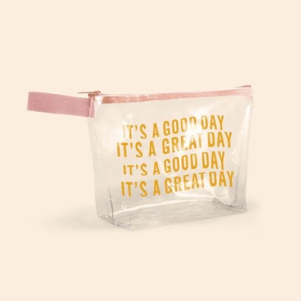 Clear Vinyl Bag w/Hand Strap