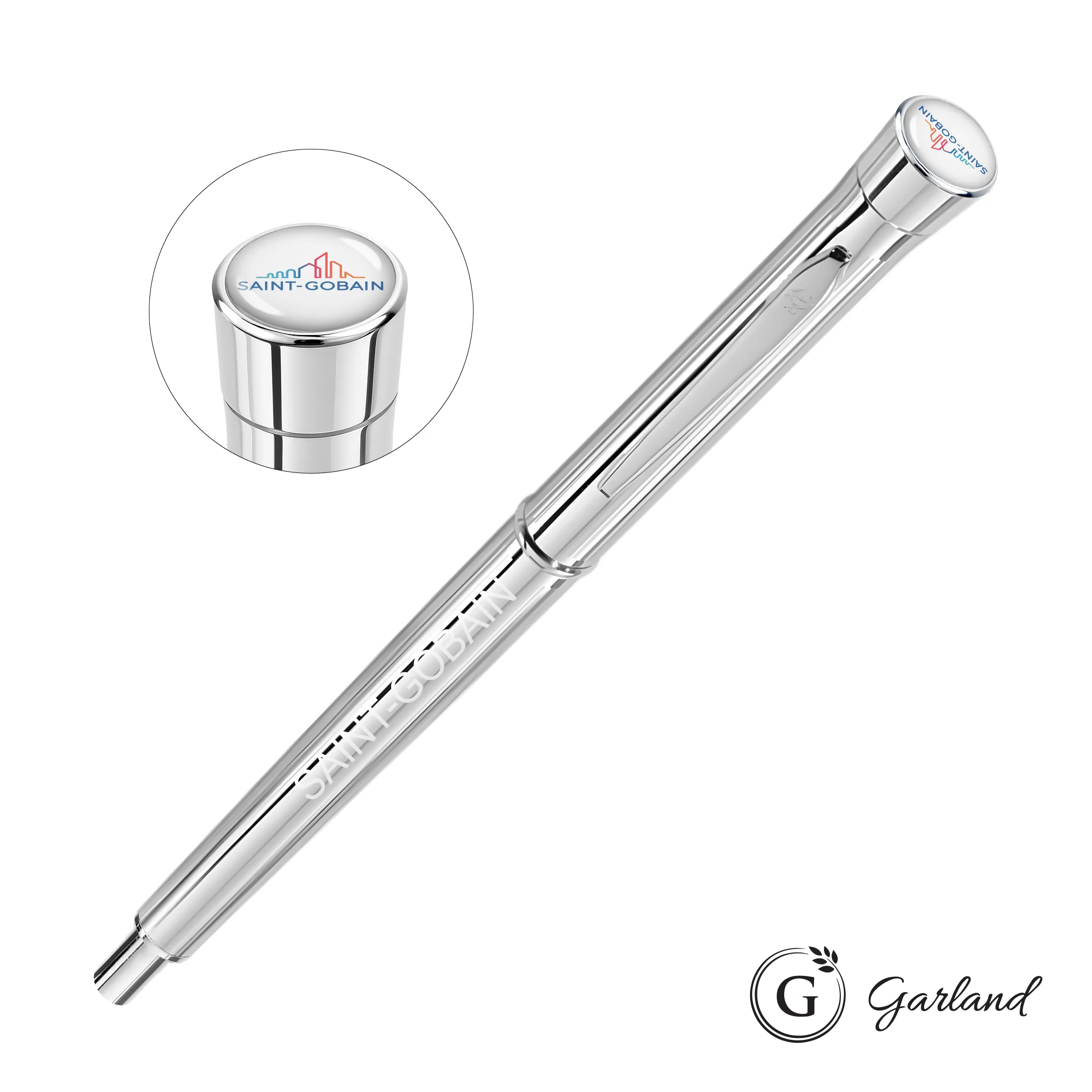 Custom, Mechanical Pencil, Chrome, Chrome / Chrome
