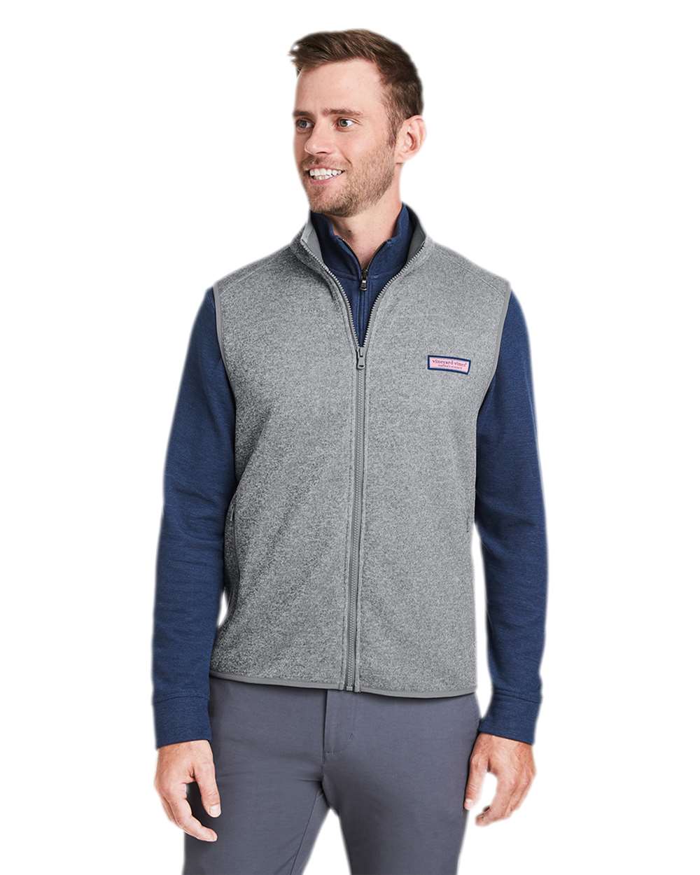 Vineyard Vines® Men's Mountain Sweater Fleece Vest