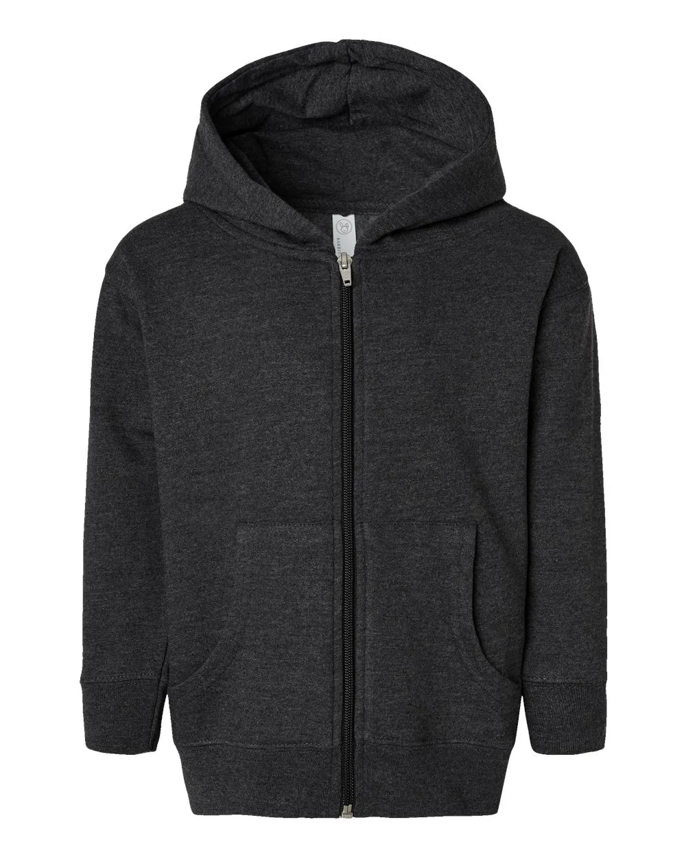 Rabbit Skins® Toddler Full-Zip Fleece Hooded Sweatshirt view 4