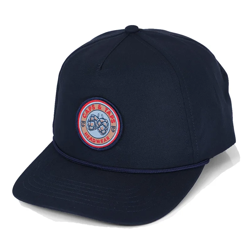 5-Panel Mid-Profile Polyester Classic Fit Cap