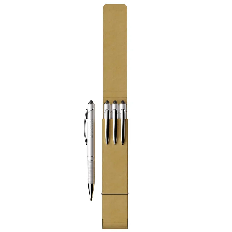 3-Piece Glacio Pen Set with Recycled Case