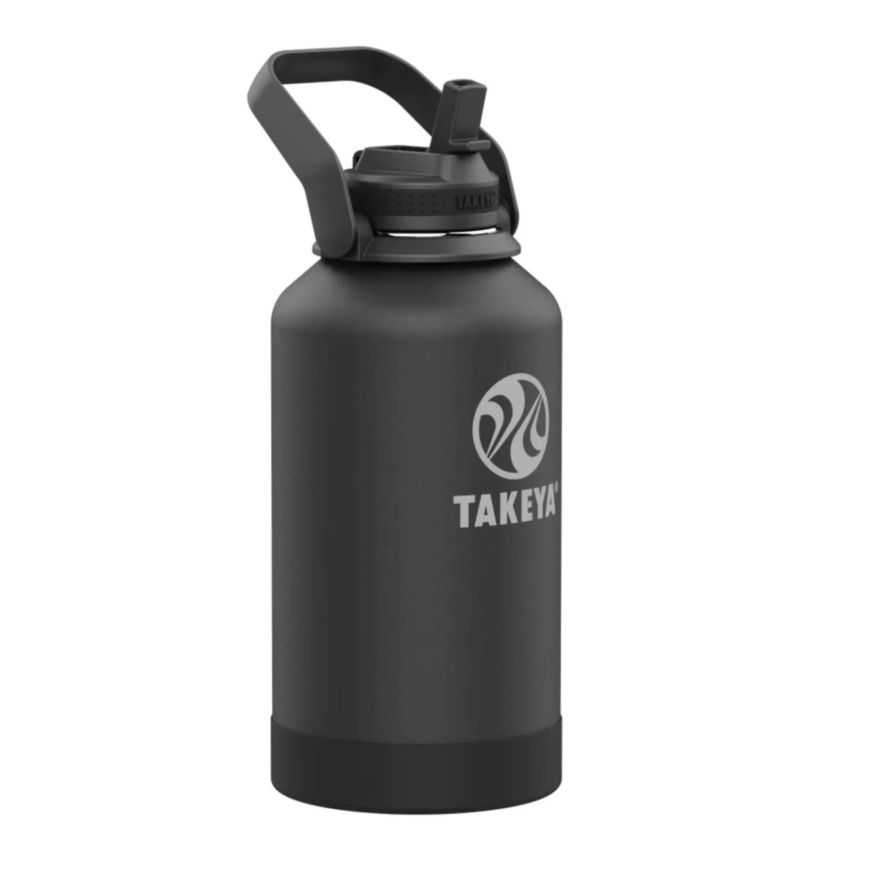 64 oz Takeya® Stainless Steel Insulated Pickle Ball Water Bottle w/ Straw Lid view 2