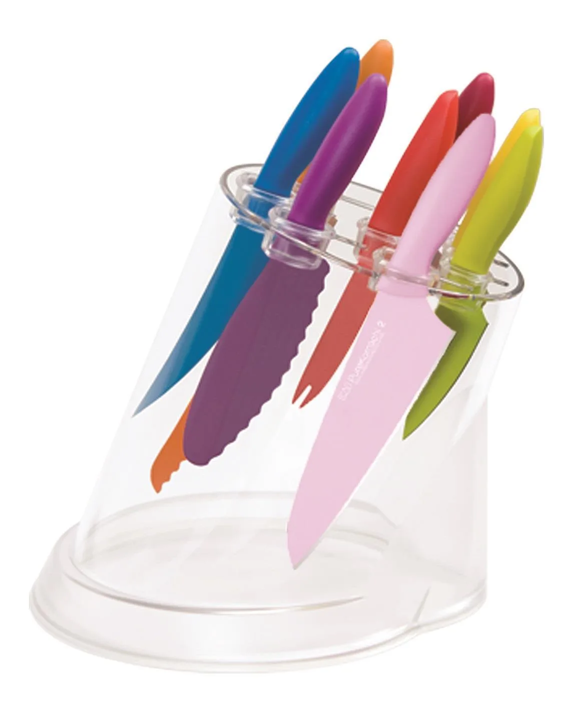 Kai Housewares Pure Komachi 2 9-Piece Set With Acrylic Block