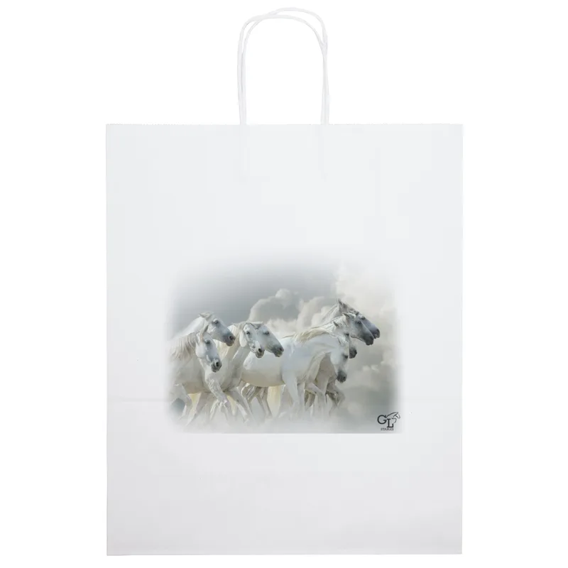 Citation - White Shopper - Chromatic (13" x 6" x 15")