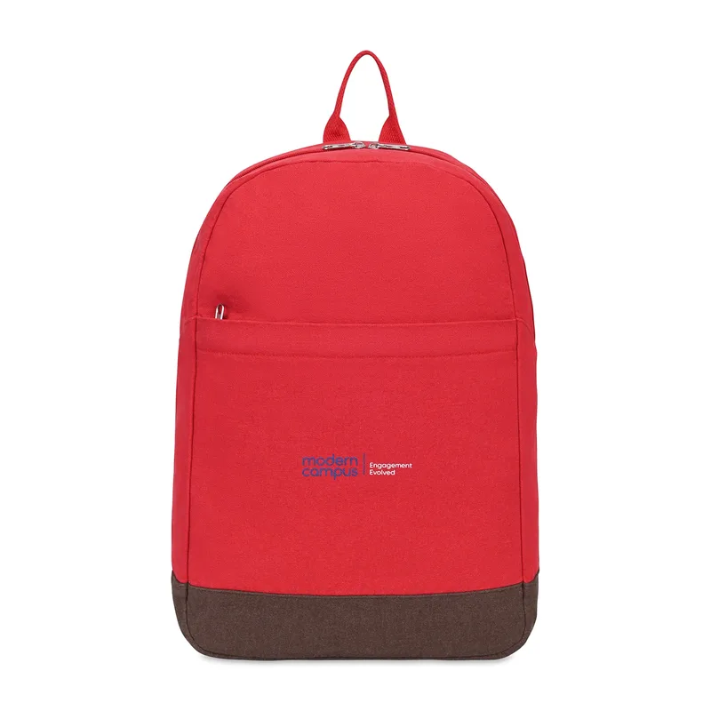 Ivy AWARE™ Recycled Cotton Laptop Backpack - Red