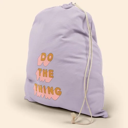 Lavender Purple Logo Side