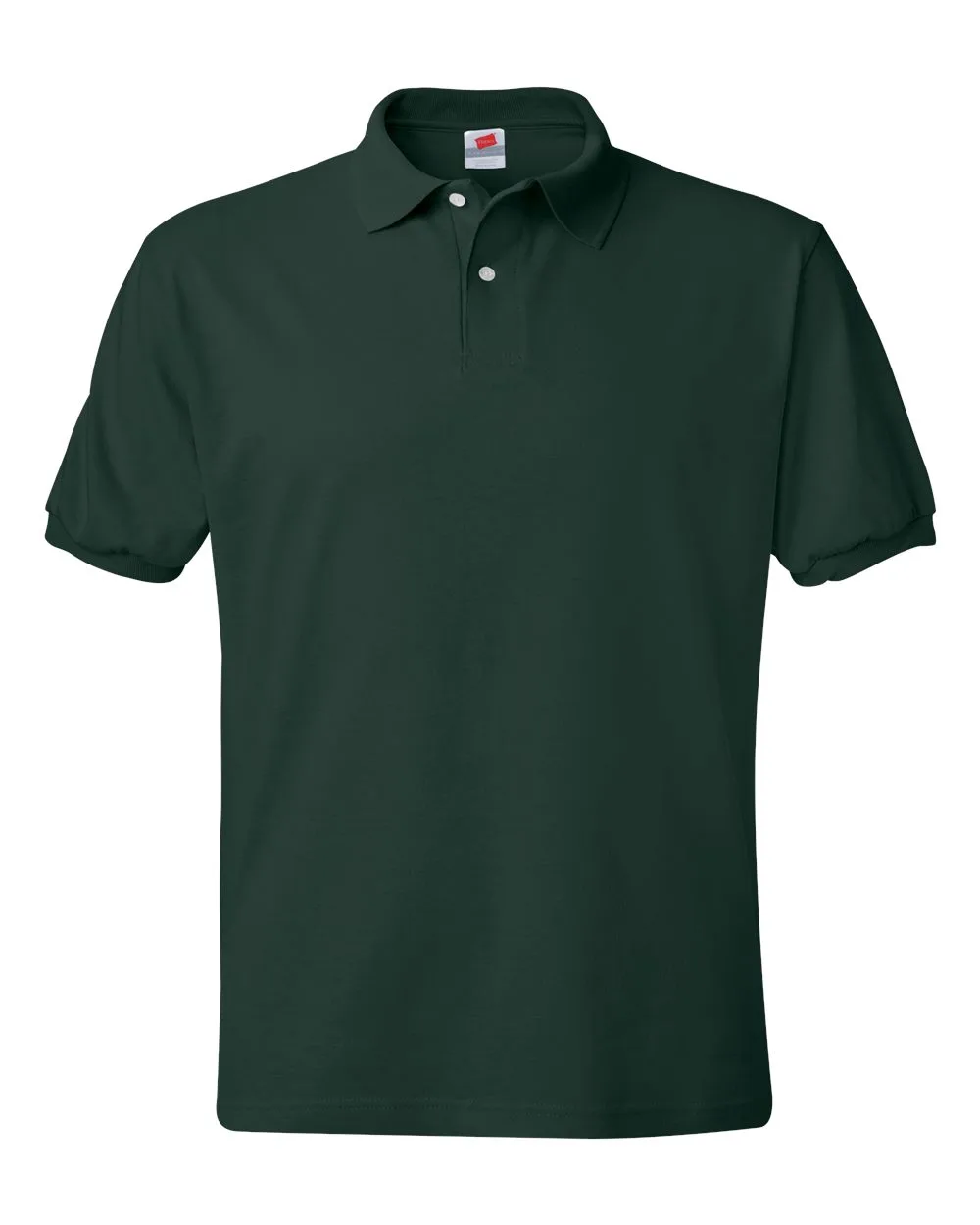 Hanes® Men's EcoSmart® Jersey Polo Shirt view 5