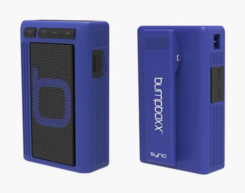 Bumpboxx Retro Pager Beeper Bluetooth Speaker, Blue