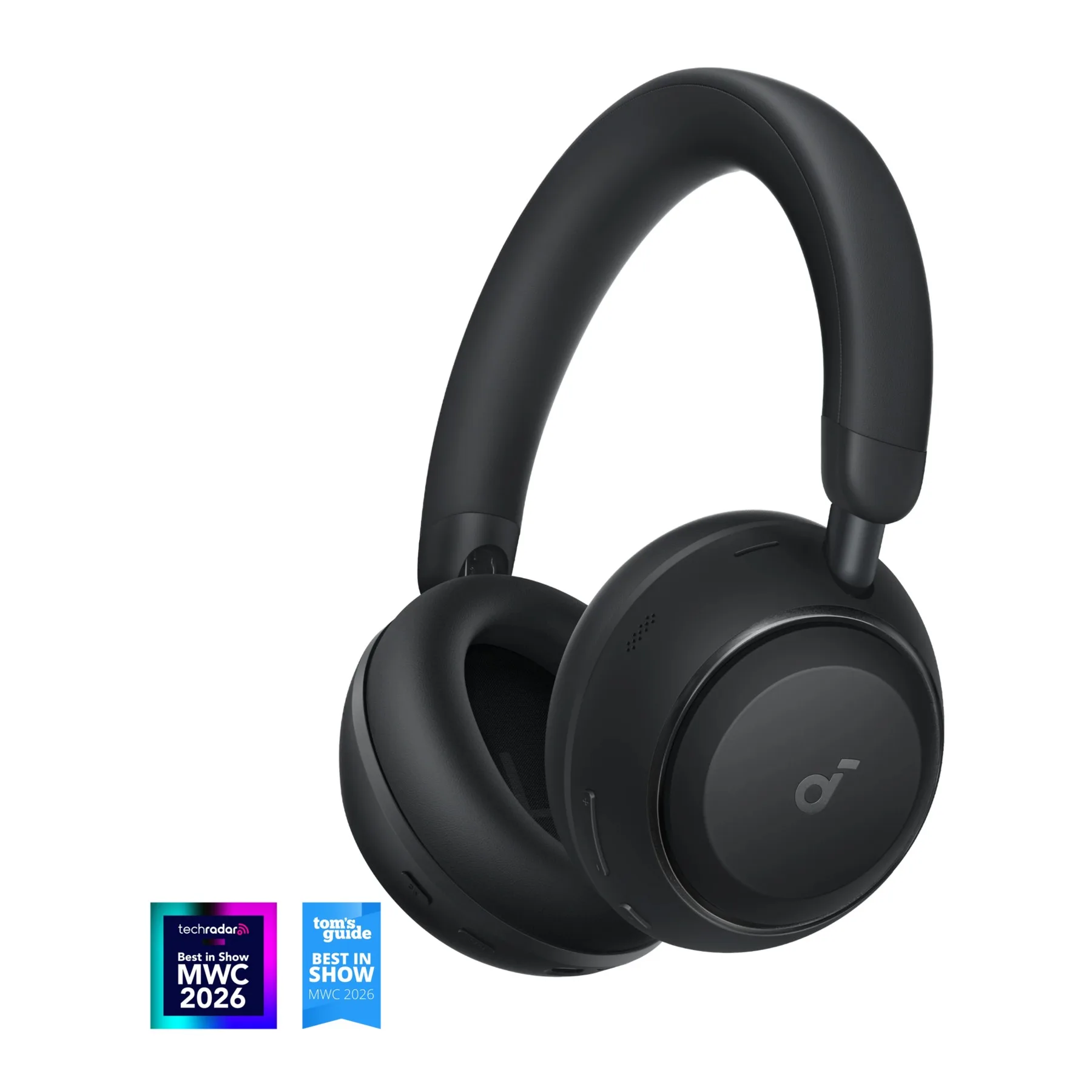 soundcore Space 2 Comfortable Noise Cancelling Headphones - Jet Black