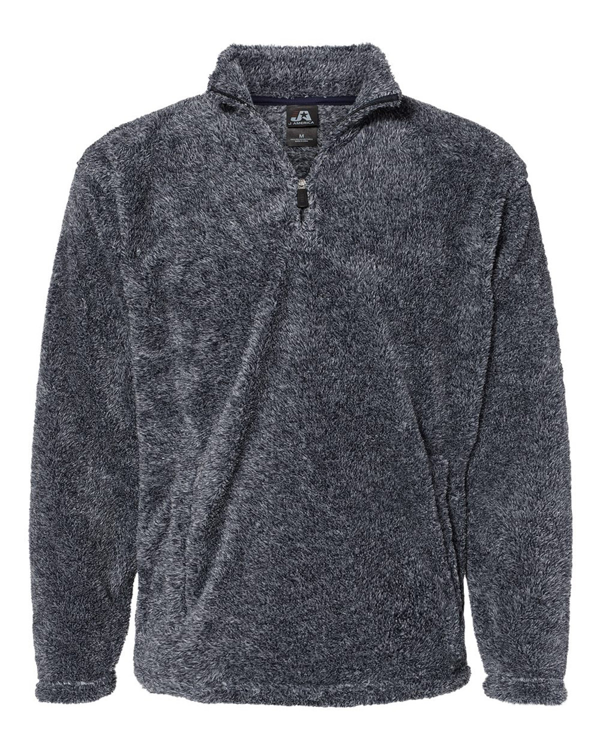 J AMERICA Unisex Boundary Shag Quarter Zip