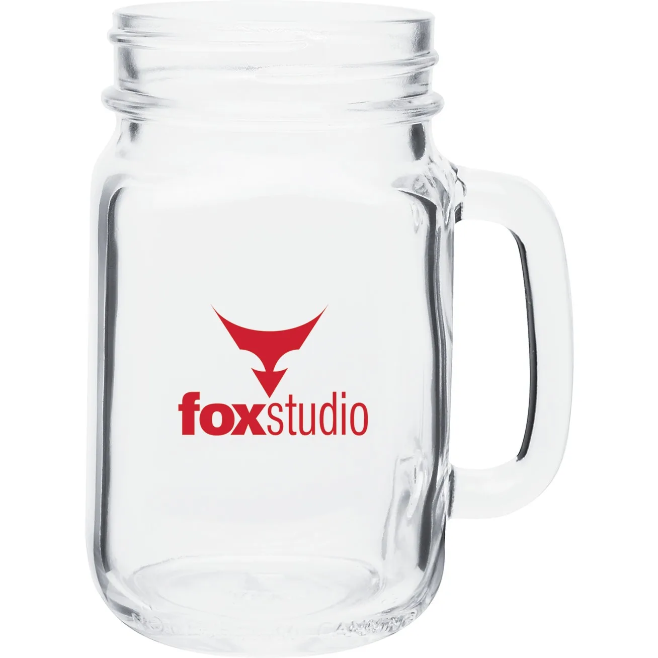 16 oz Mason Glass Mug