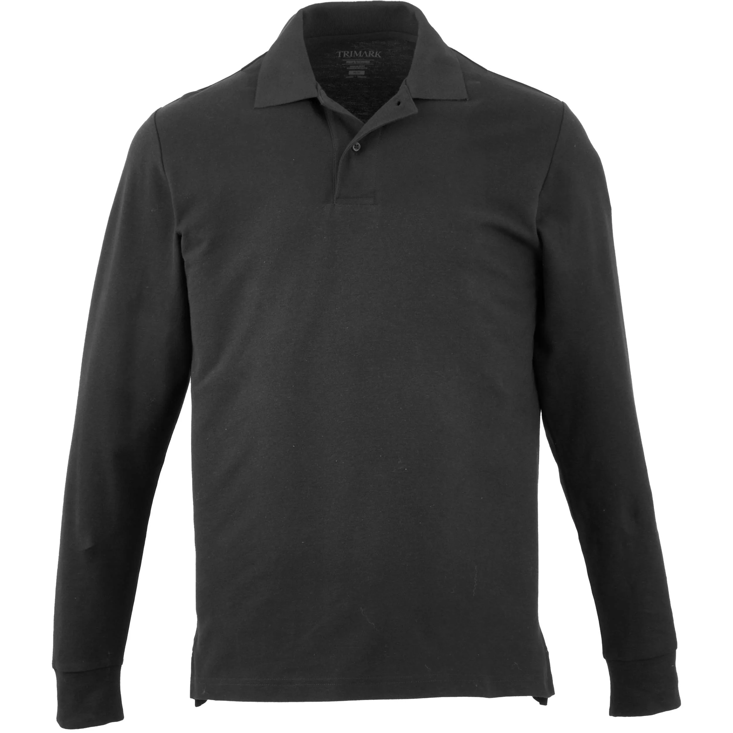 Men's PALO Long Sleeve 100% Cotton Pique Polo view 2