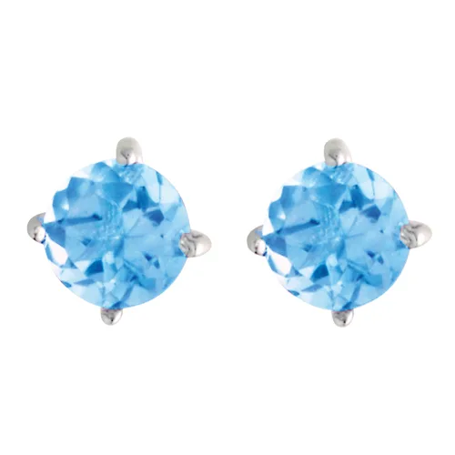 Jilco Inc Blue Topaz Earrings - 5mm