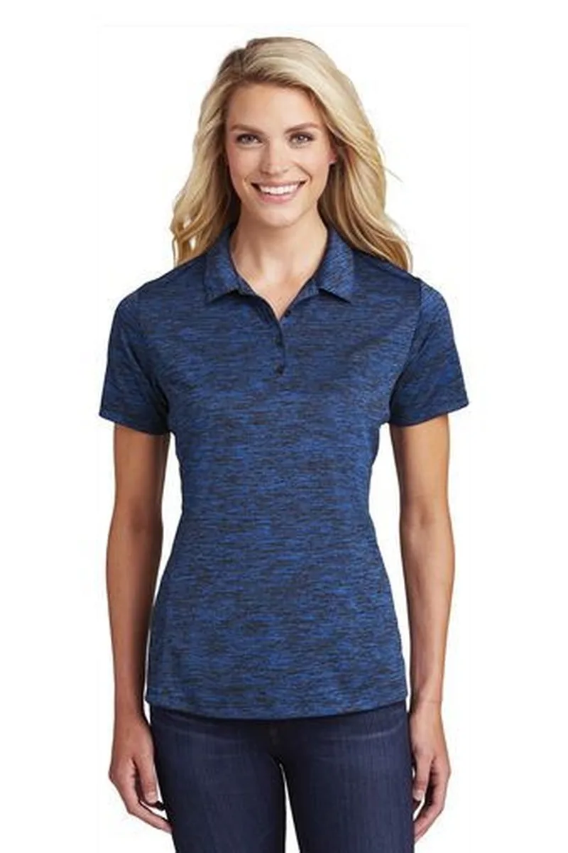 Sport-Tek ® Women's PosiCharge ® Electric Heather Polo.