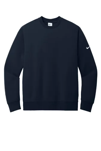 Nike Club Fleece Sleeve Swoosh Crew view 6