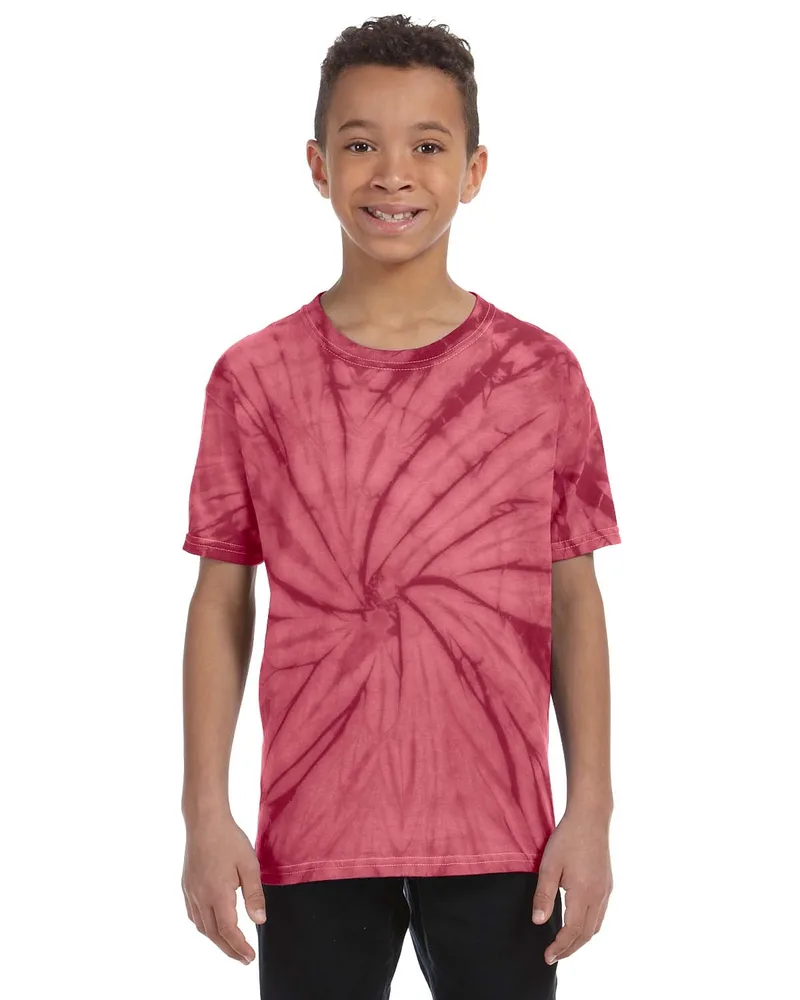 Tie-Dye Youth Spider T-Shirt view 4