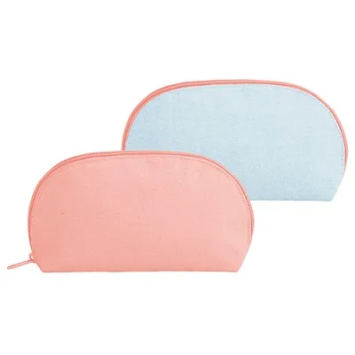 Glam Clam Colored Canvas Pouch view 2