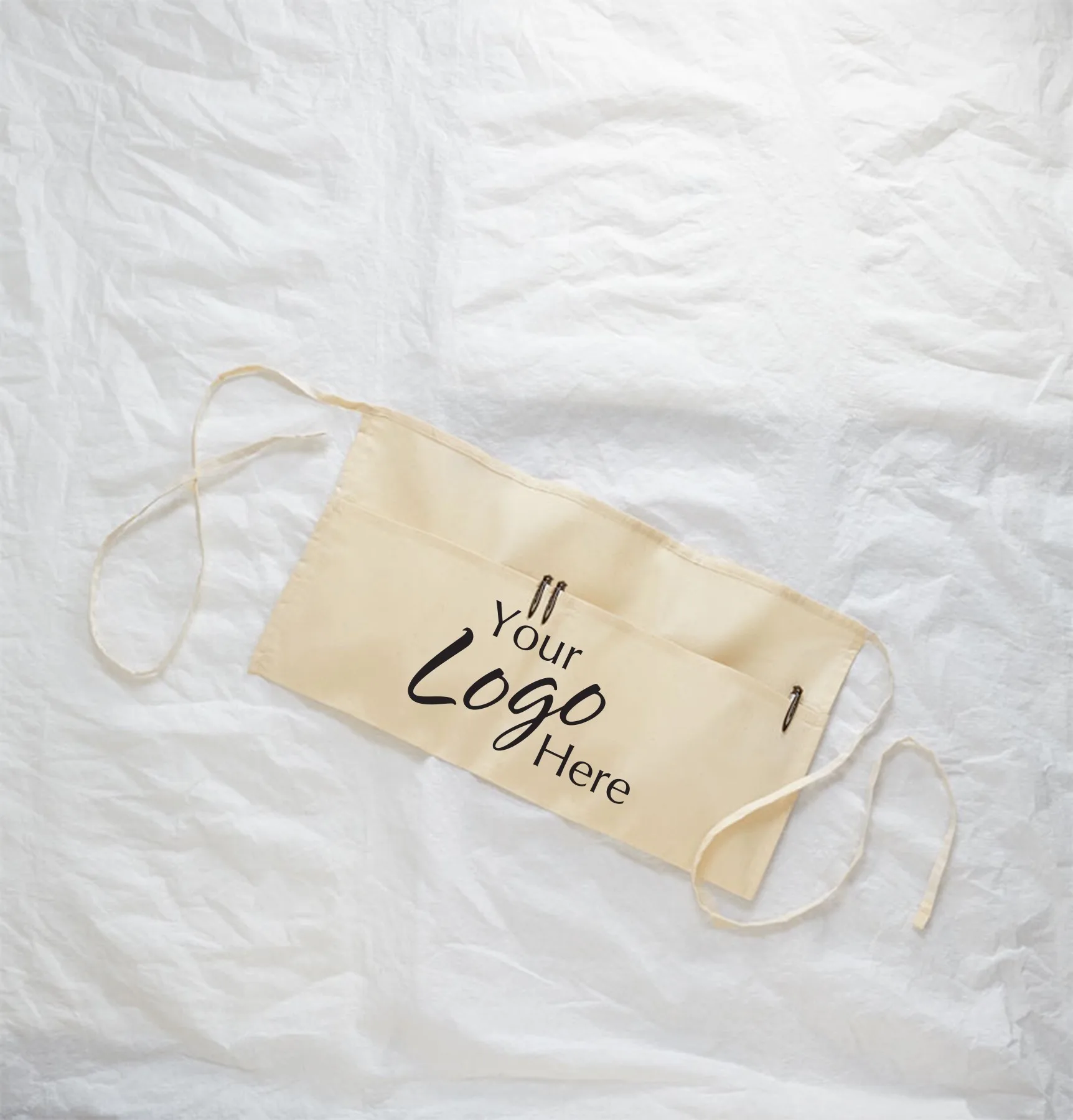 Waist Apron w/ 2 Compartments (24"x12")