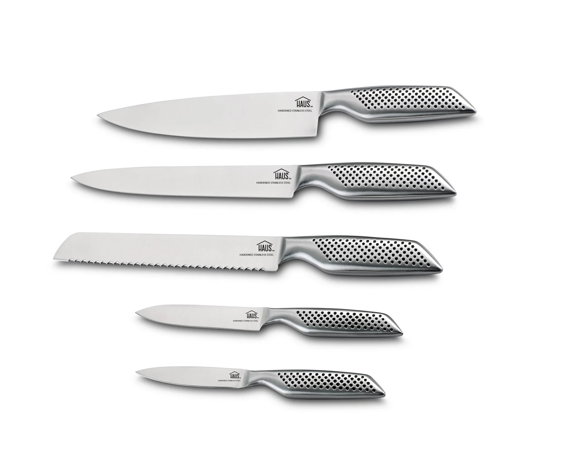 Artisan Designer 5-Piece Stainless Steel Knife Set
