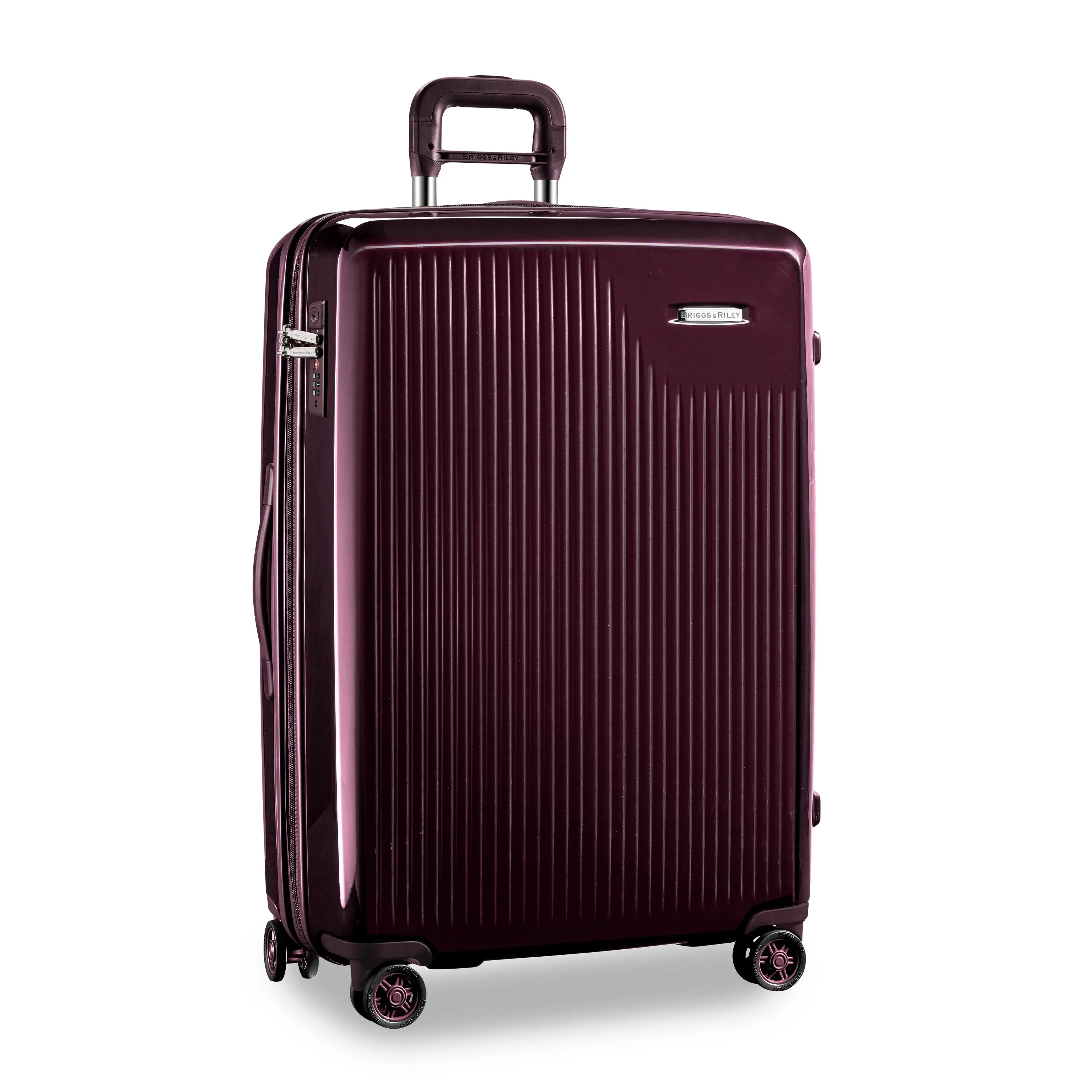 Briggs & Riley™ Sympatico Large Expandable Spinner Bag (Plum)