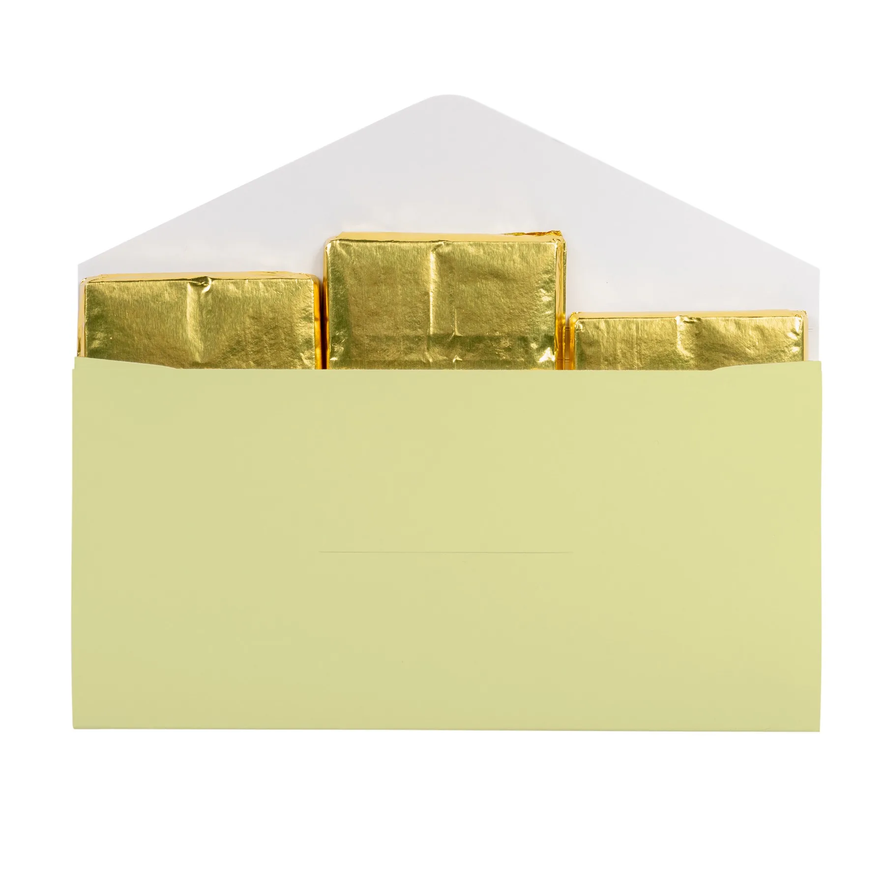 Embossed Chocolate 3 Bar Envelope view 2