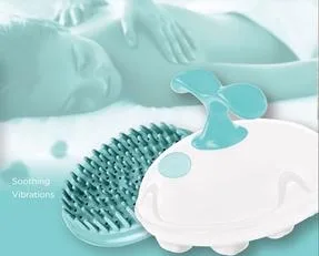 Vivitar® Teal 2-in-1 Vibrating Scalp & Body Massager