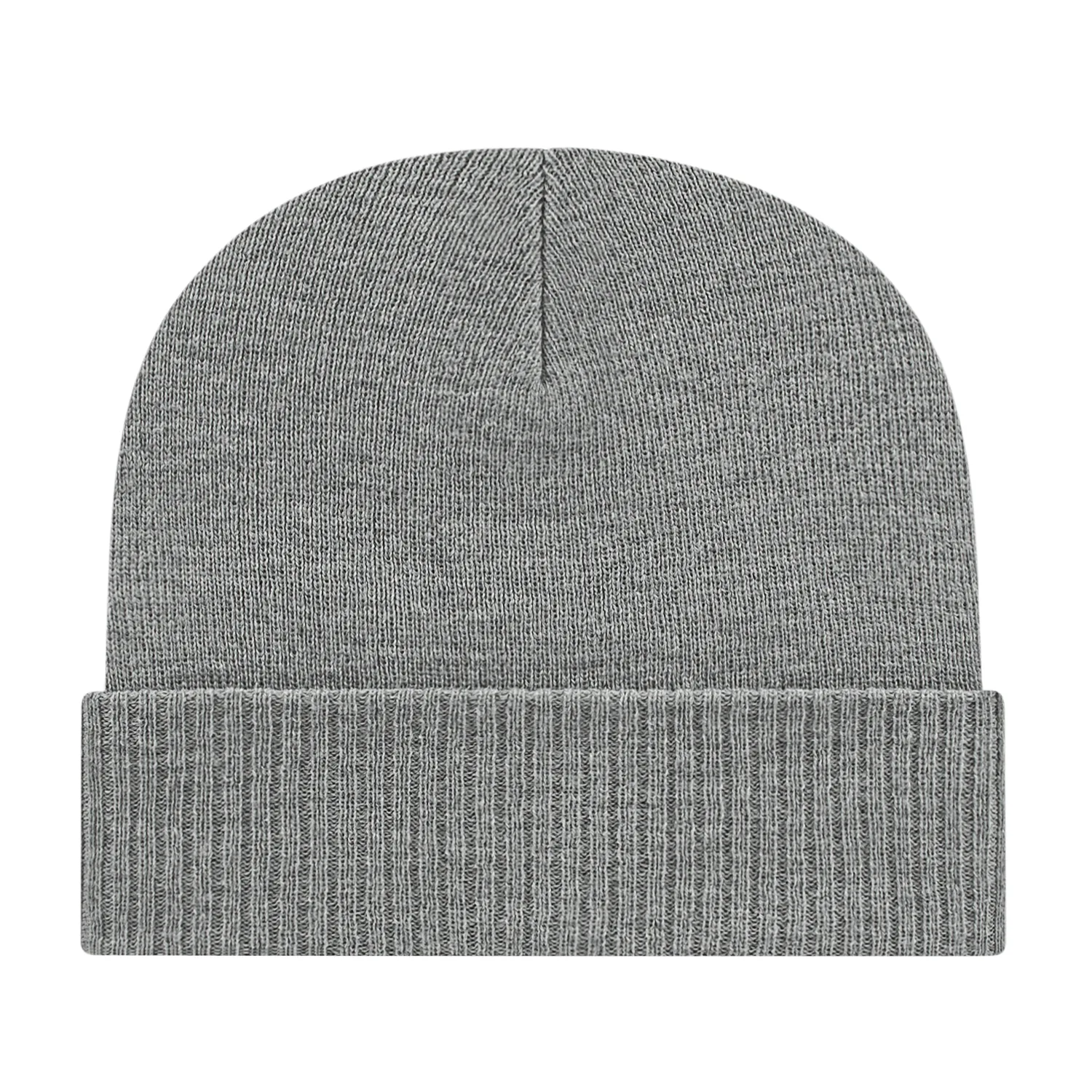 Knit Cap With Ribbed Cuff view 2