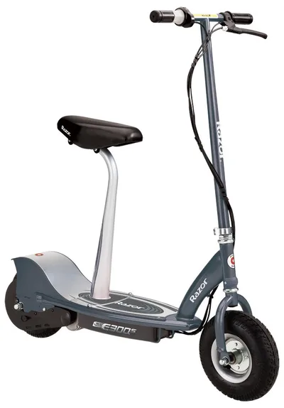 Razor USA E300S Seated Electric Scooter - Gray (Bb)