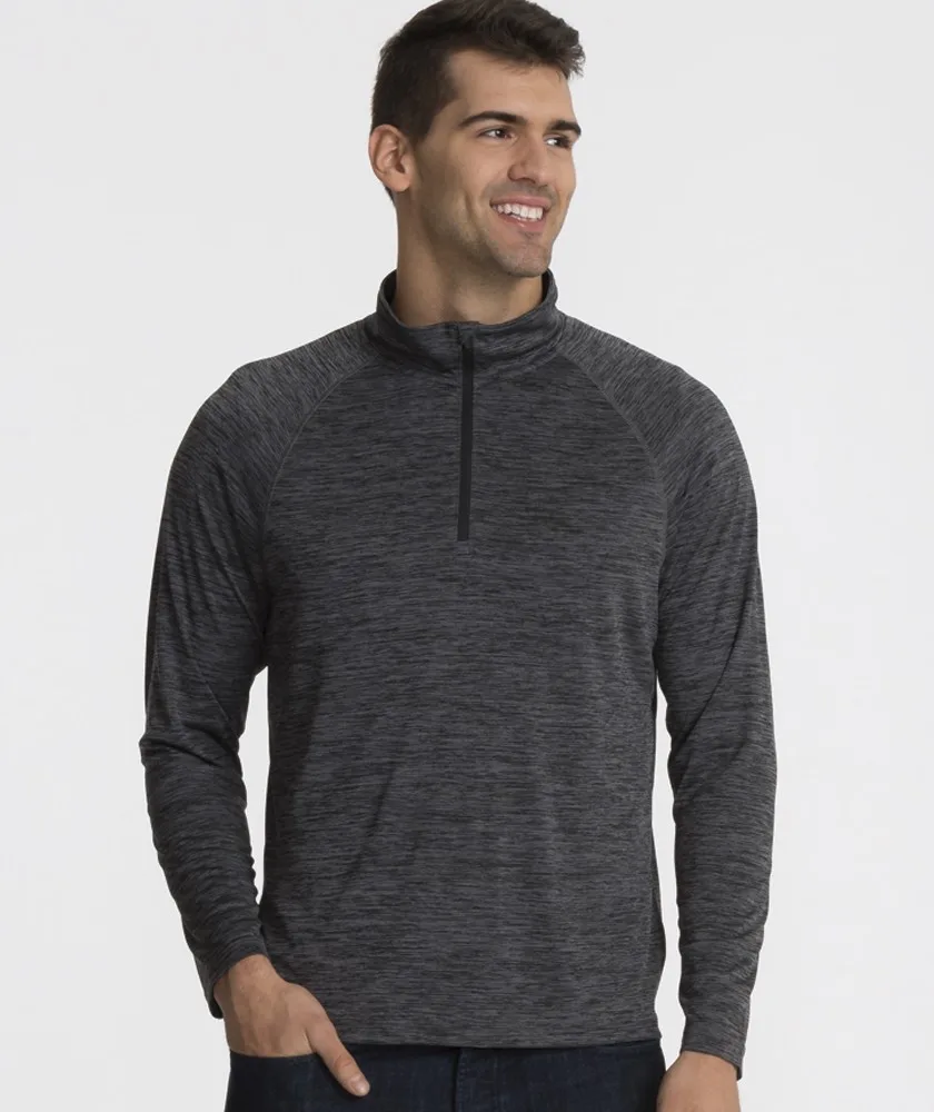 Men's Space Dye Performance Pullover