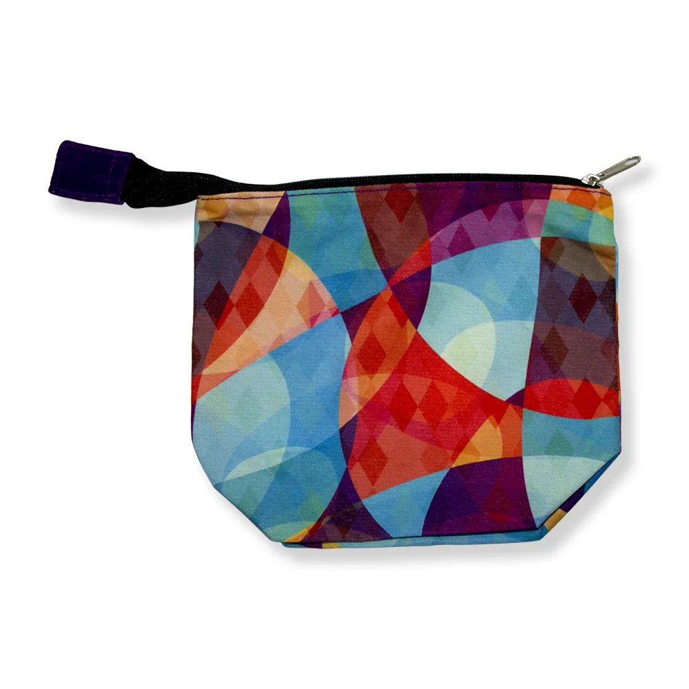 Zippered Cotton Bag (Priority) (6.25"x5"x2.5") view 2