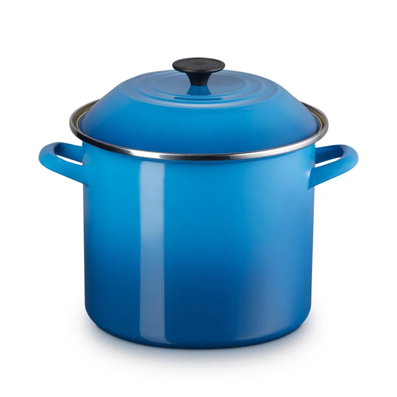 Le Creuset 10Qt Enamel On Steel Covered Stockpot Marseille