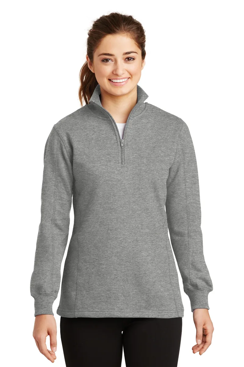 Sport-Tek® Women's 1/4-Zip Sweatshirt. view 5