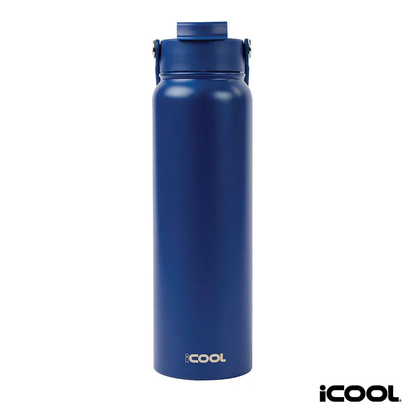 iCOOL Glenwood 35 oz. Double Wall, Recycled Stainless Steel Water Bottle view 5