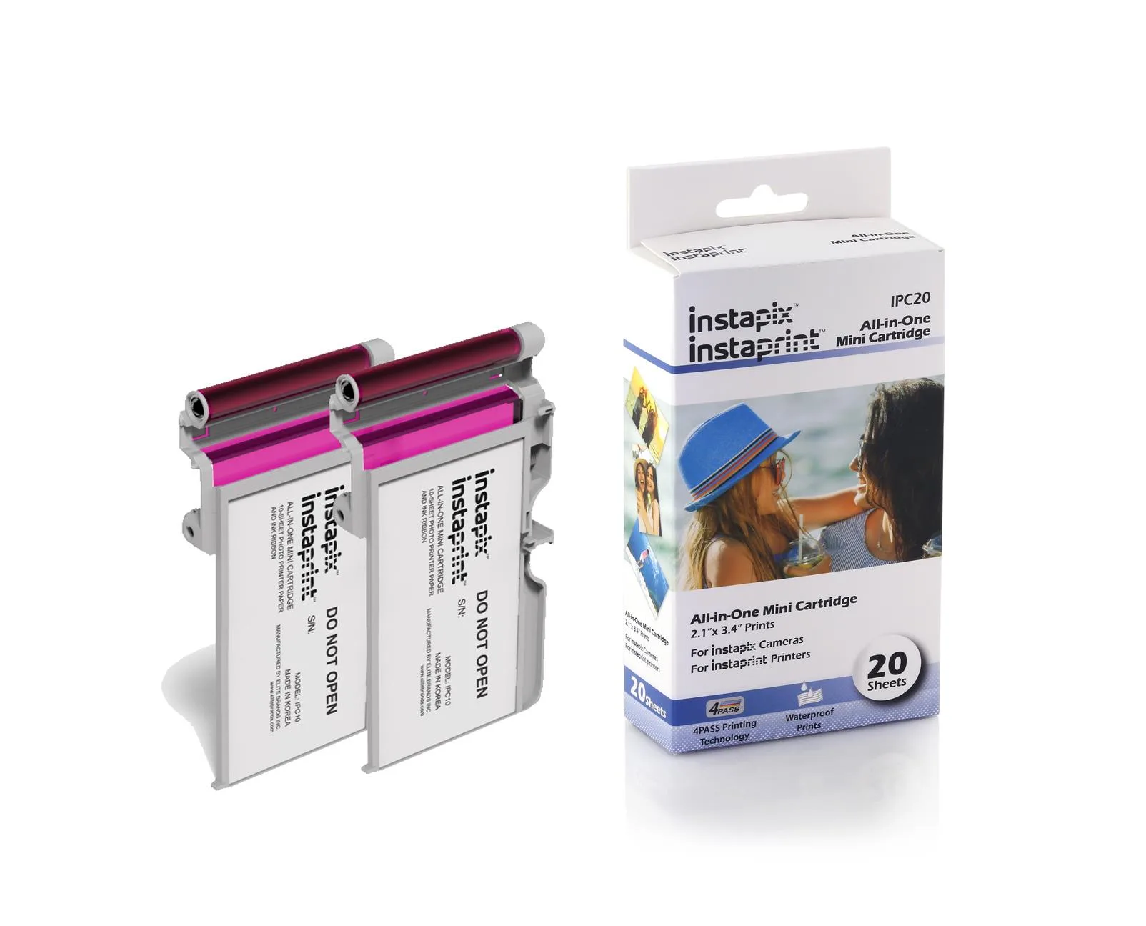 Bell+Howell Instapix /Instaprint Cartridge 2-Pak