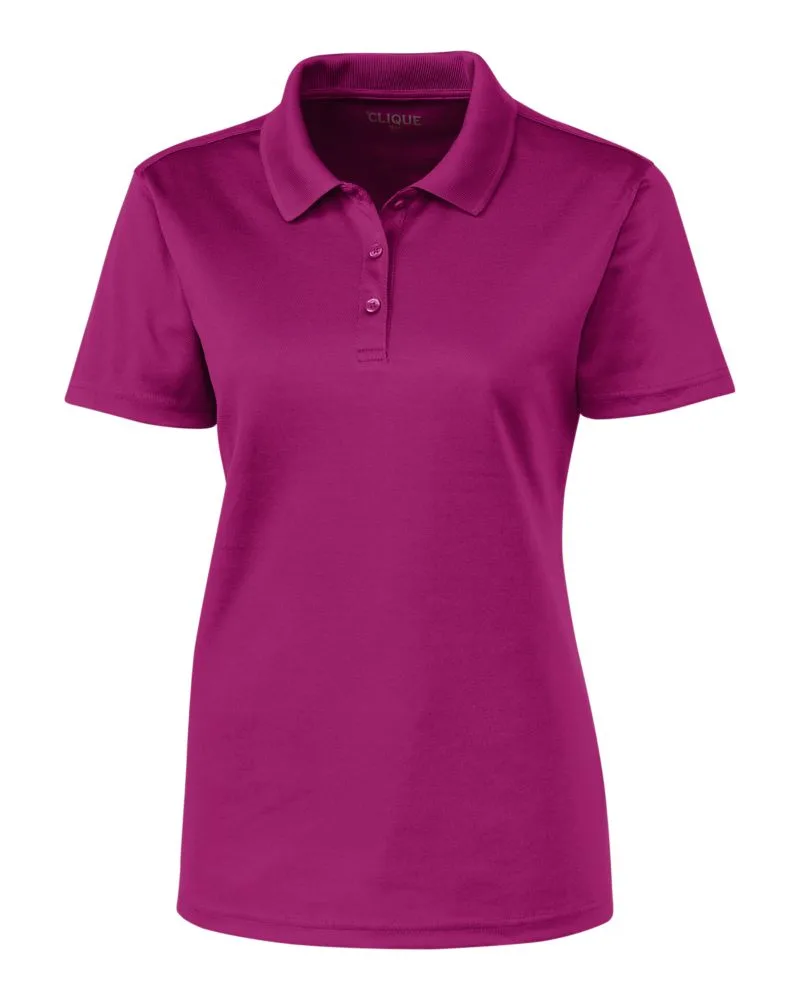 Clique Spin Eco Performance Pique Womens Polo view 4