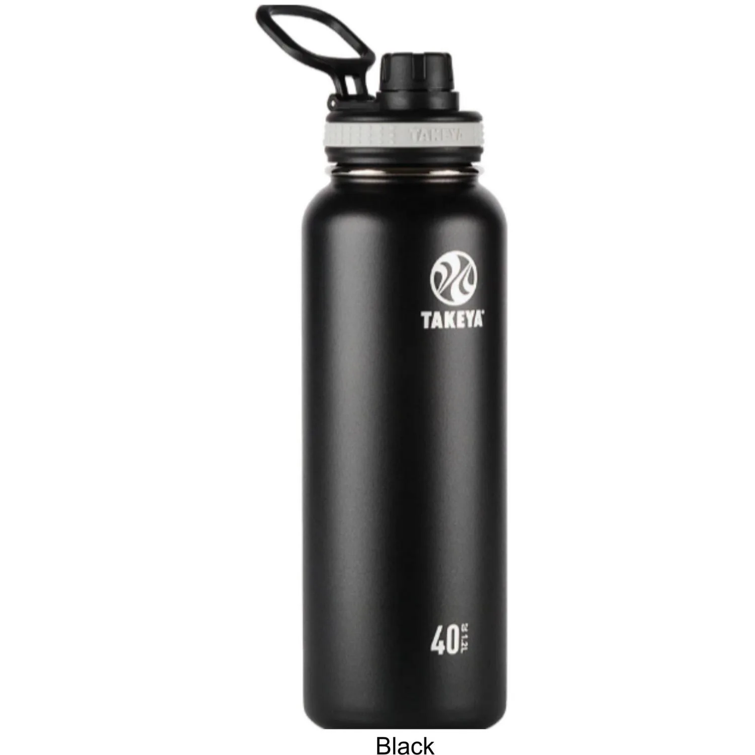 40 oz Takeya® Stainless Steel Insulated Originals Water Bottle w/ Spout Lid view 2