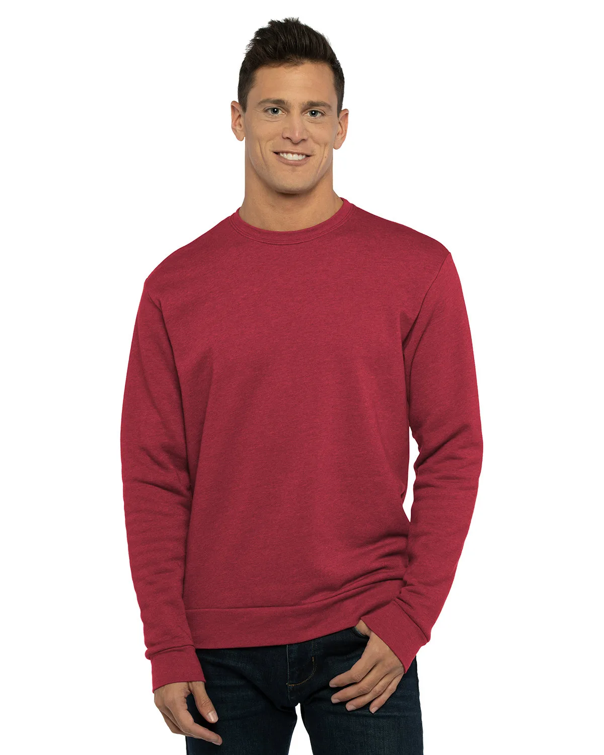 NEXT LEVEL APPAREL Unisex Pullover PCH Crewneck Sweatshirt view 3