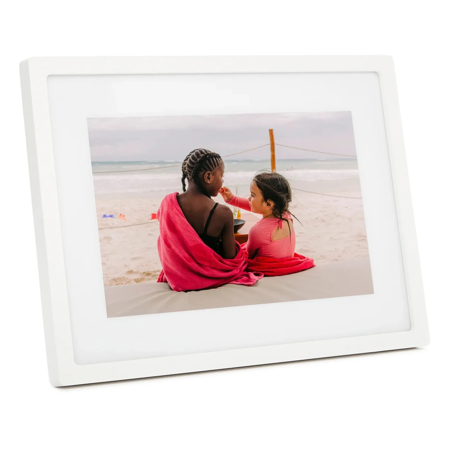 Skylight 10" Digital Picture Frame - White