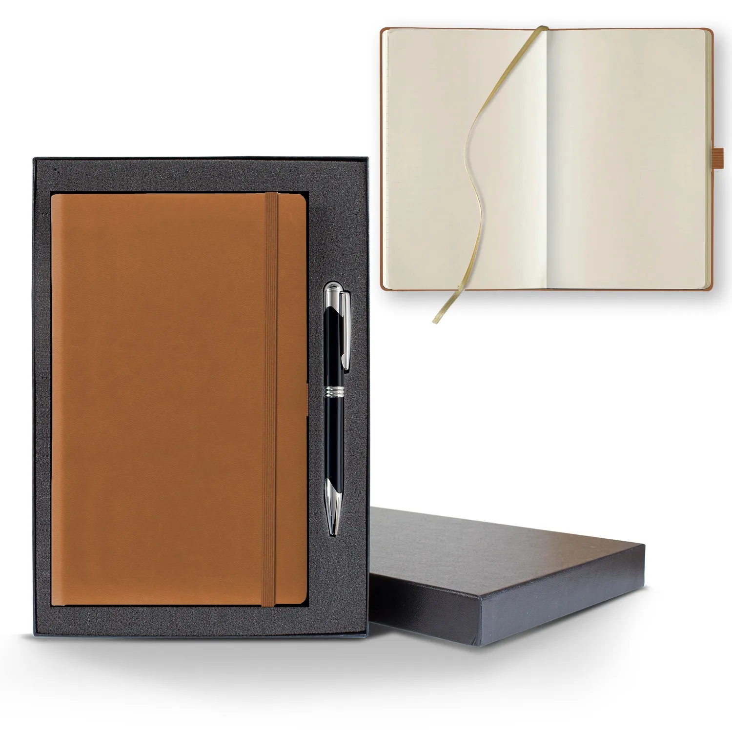 Castelli Tucson Medio Blank Ivory Page Journal Gift Set view 7