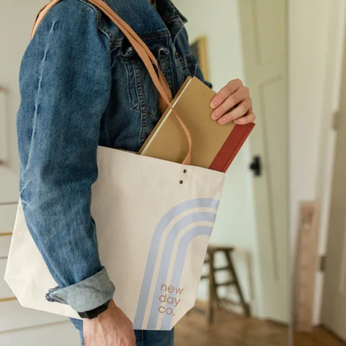 Birdie Bag - Heavyweight Canvas With Leather