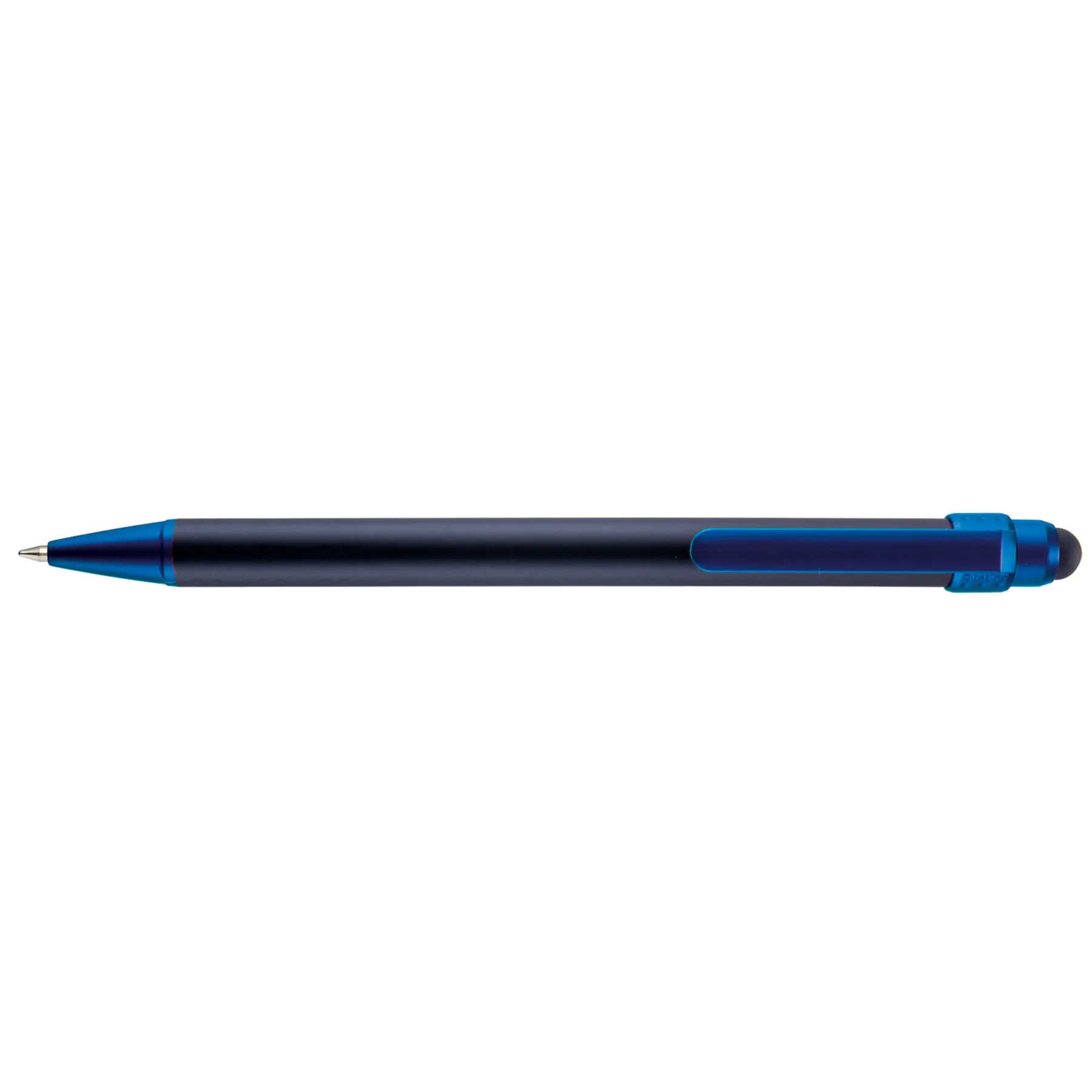 Black/Blue Blank Front View