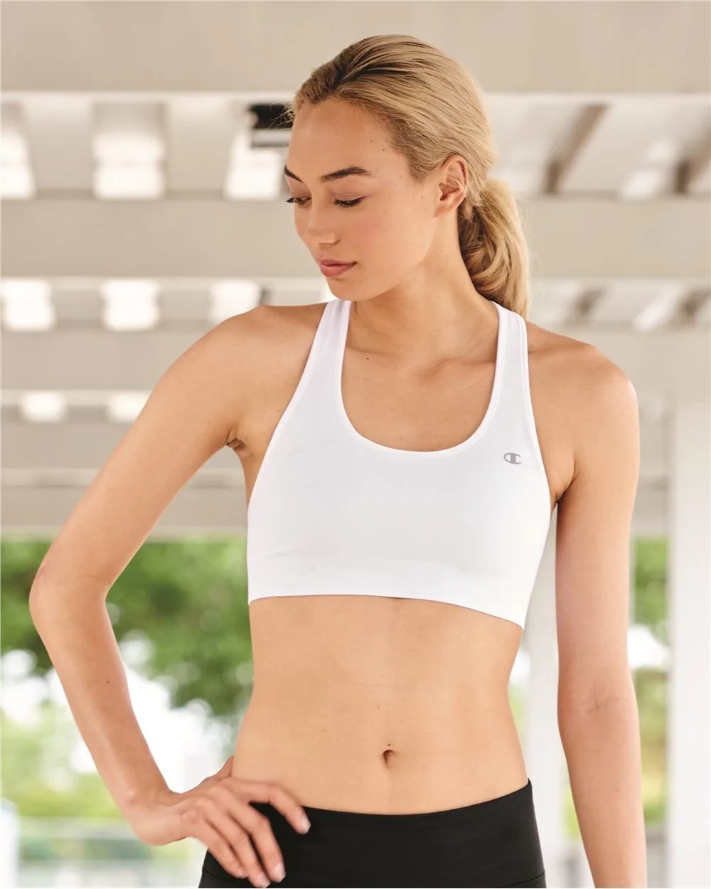 Champion® Women's Racerback Sports Bra view 2