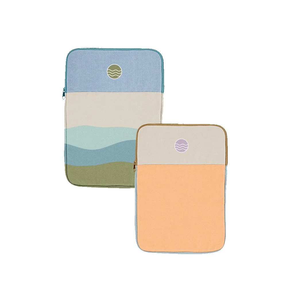 13" Portrait Laptop Sleeve (Natural Canvas)