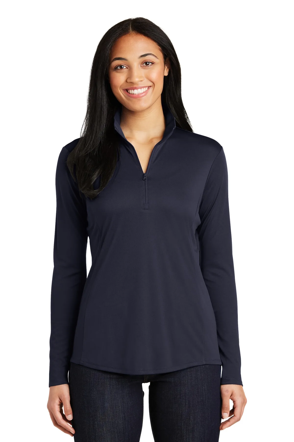 Sport-Tek® Women's PosiCharge® Competitor™ 1/4-Zip Pullover. view 5