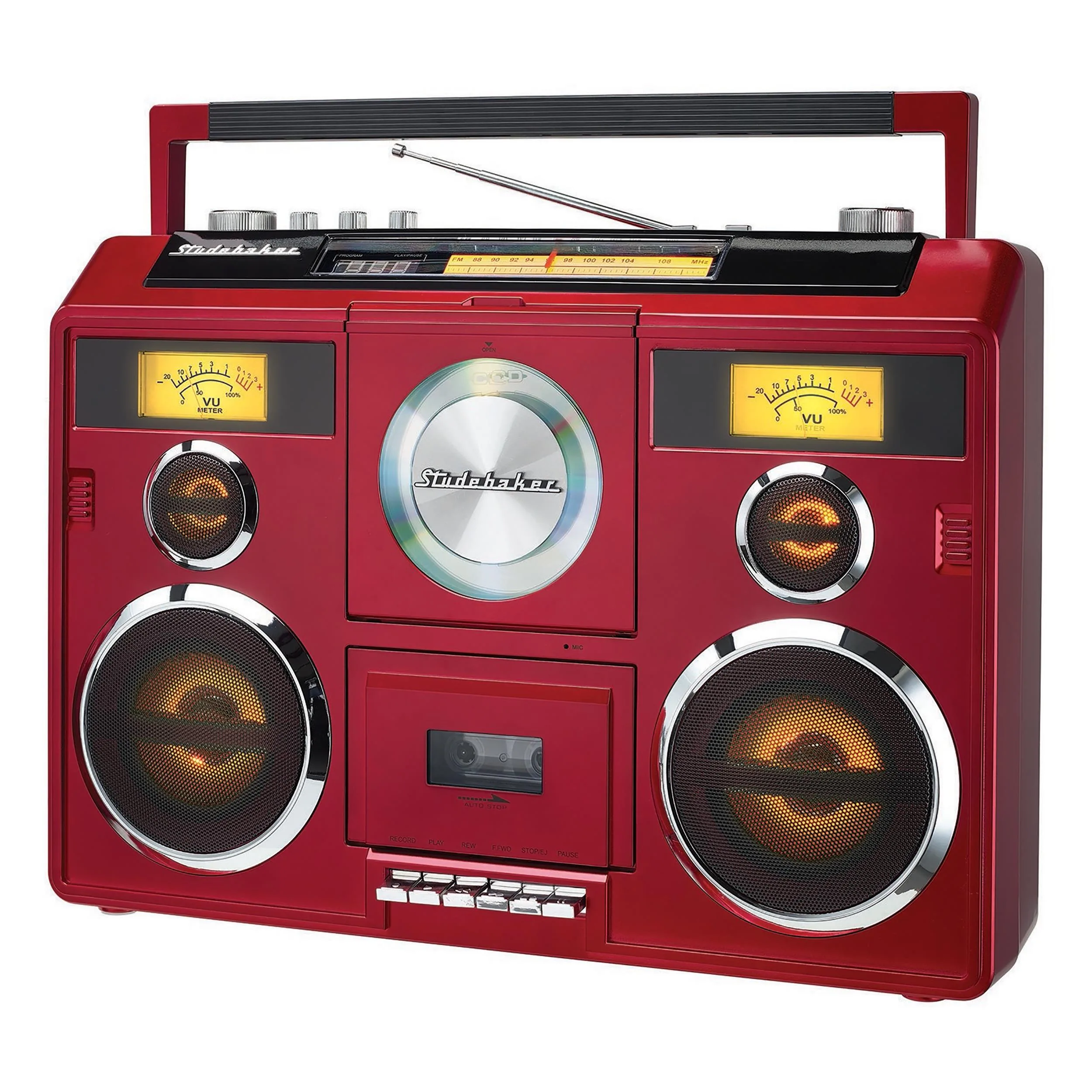 Studebaker Red Sound Station Stereo