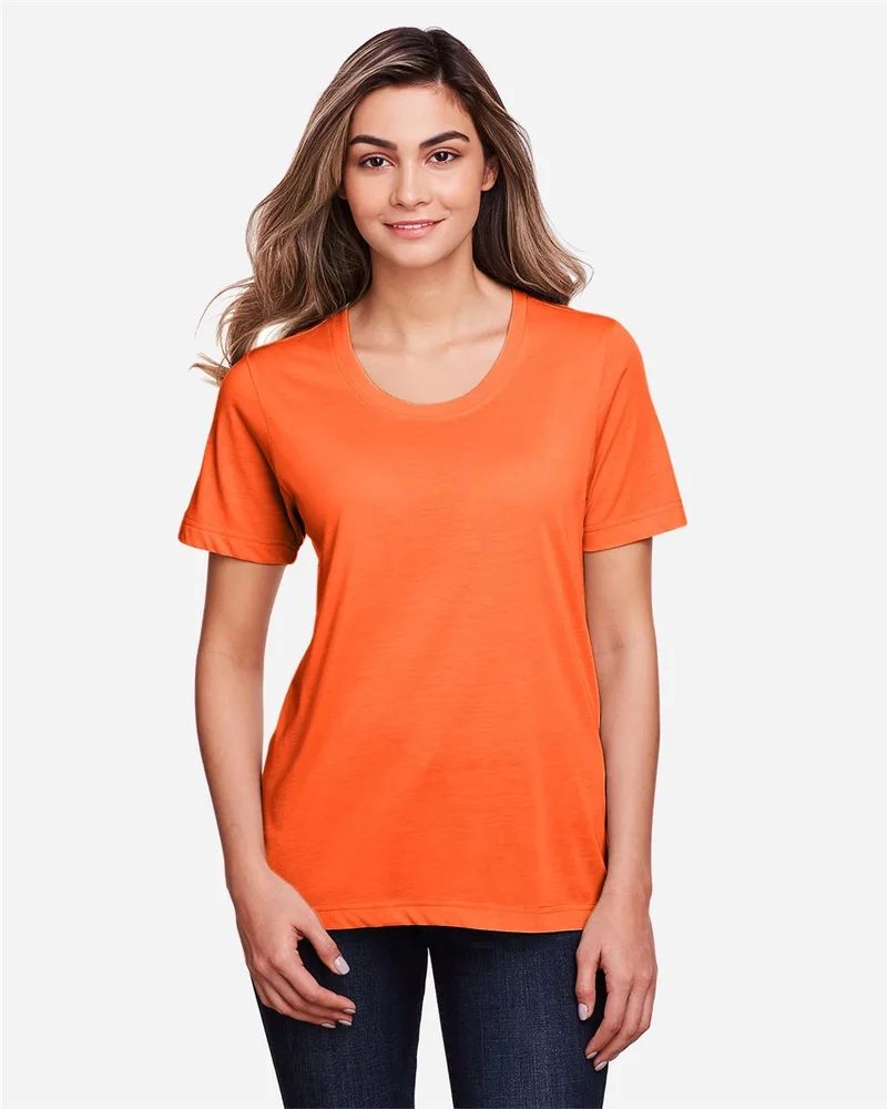 CORE365™ Women's Fusion ChromaSoft™ Performance T-Shirt view 2