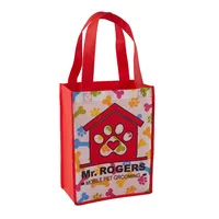 Sublimated Payson Non-Woven Mini Tote — Red