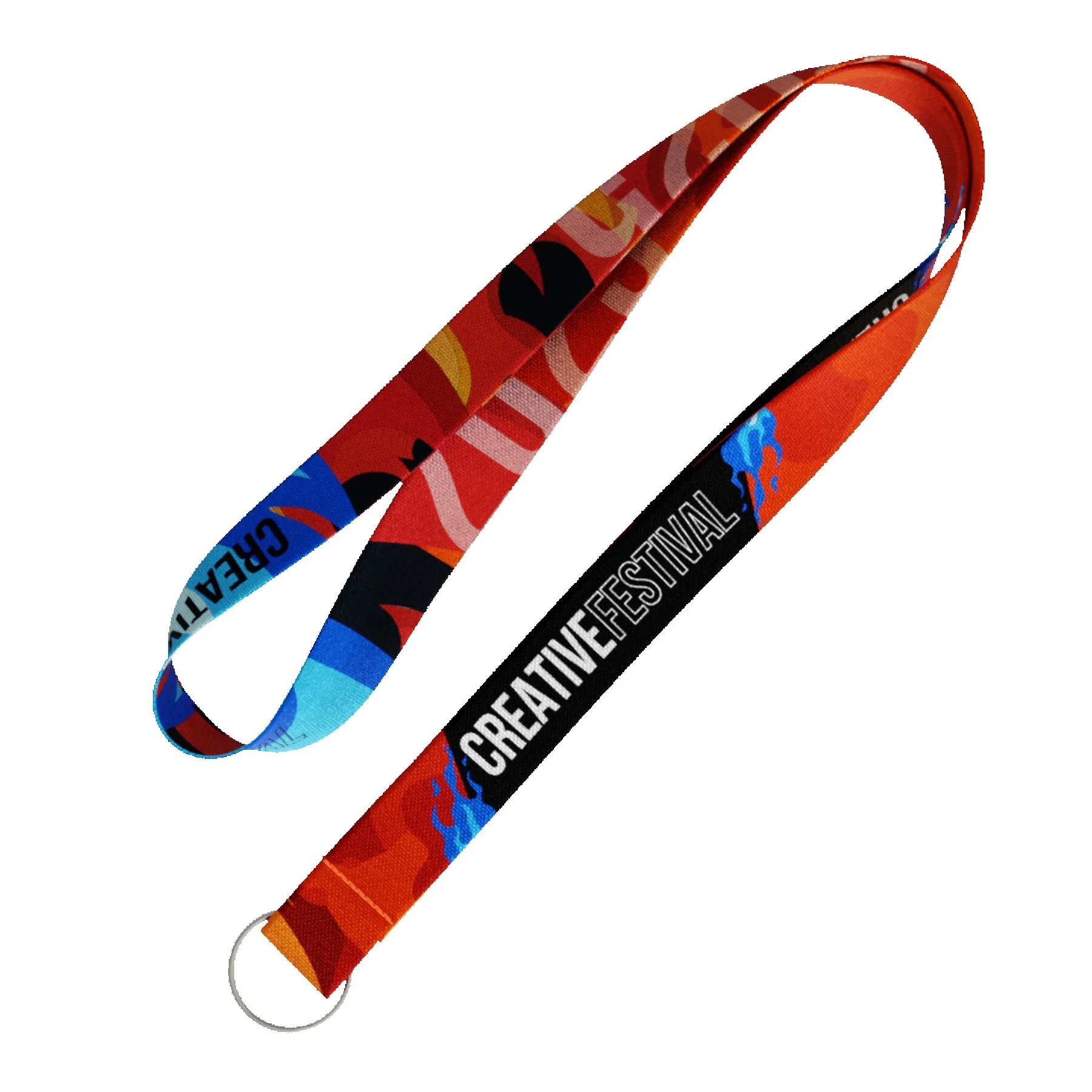Dye Sublimated Polyester Lanyard (36"x3/4") view 2