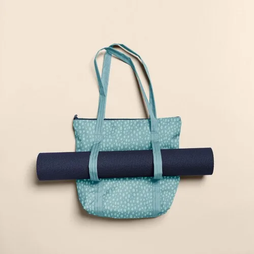 Twinkles Yoga 4CP Poly Tote view 3